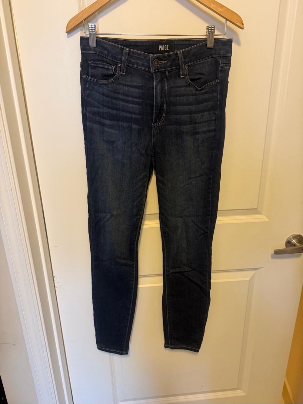 PAIGE Hoxton ankle Skinny Jeans - Women's Stretch size 27